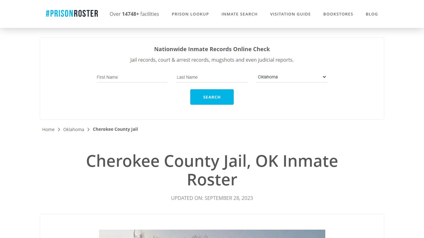 Cherokee County Jail, OK Inmate Roster - Prisonroster